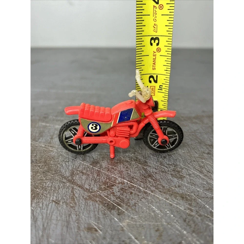 Vintage Buddy L Red Plastic Dirt Bike Motorcycle #3 Accessory Part‎ Original